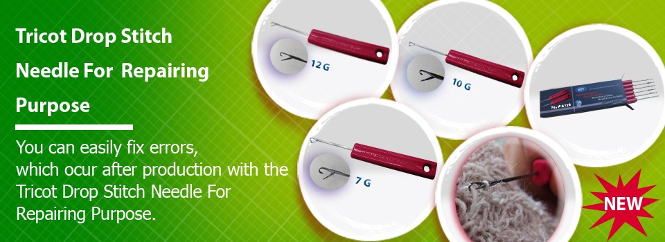 Tricot Drop Stitch Needle Repairing Purpose Tricot Drop Stitch Needle Repairing Purpose