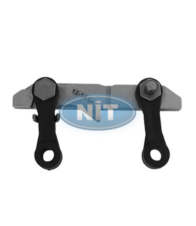 Slide on the Left Complate E12/14 ( L) - Spare Parts for STOLL Machines Stitch pressers Apparats & Needle Breakage Switches 