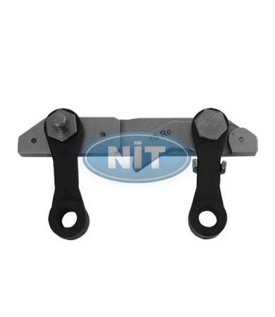 Slide on the Rigth Complate  E10  (R)  - Spare Parts for STOLL Machines Stitch pressers Apparats & Needle Breakage Switches 