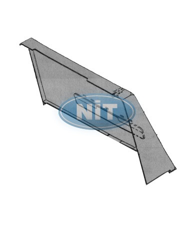 Up Side Cover  Transparent Üst/Upper (R) - Shima Seiki Spare Parts  Tensions & Covers 